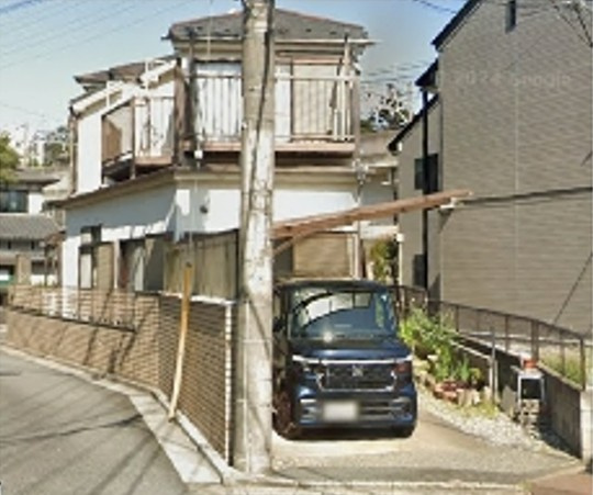 白子2丁目貸家の駐車場