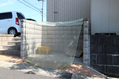 【その他共用部分】 | さくら Ⅱ | 敷地内ごみ置き場