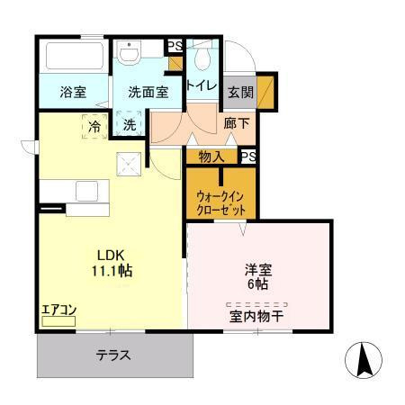 さくら Ⅱの間取り