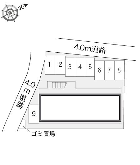 レオパレス湖北の地図