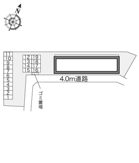 【区画図】 | レオパレスロッソピアンコ