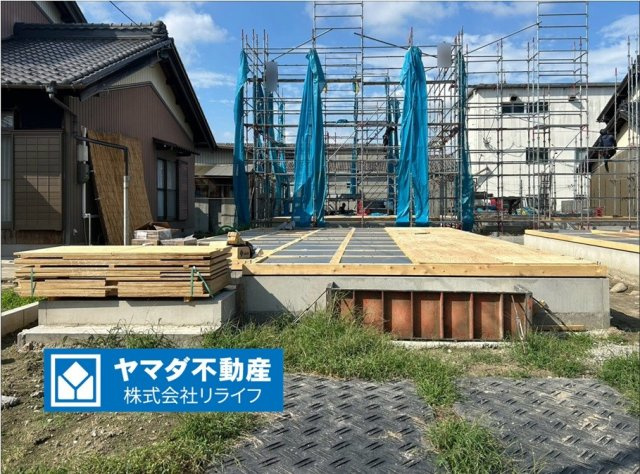 ハートフルタウン　一宮市開明杁西郭　全４区画分譲の外観|「現地（2026年9月1日）撮影」　　						　
■外観写真　
■ヤマダ不動産　株式会社リライフ　