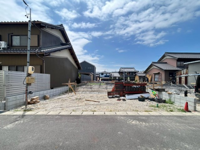ハートフルタウン　一宮市開明杁西郭　全４区画分譲の外観|「現地（2026年8月4日）撮影」　　
■全体写真　
■ヤマダ不動産　株式会社リライフ　