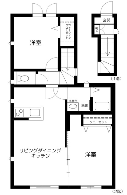 新宿区早稲田鶴巻町のアパートの画像