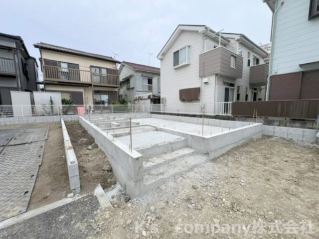 茅ヶ崎市ひばりが丘　新築戸建　3号棟の外観|2026.7.12撮影◇
