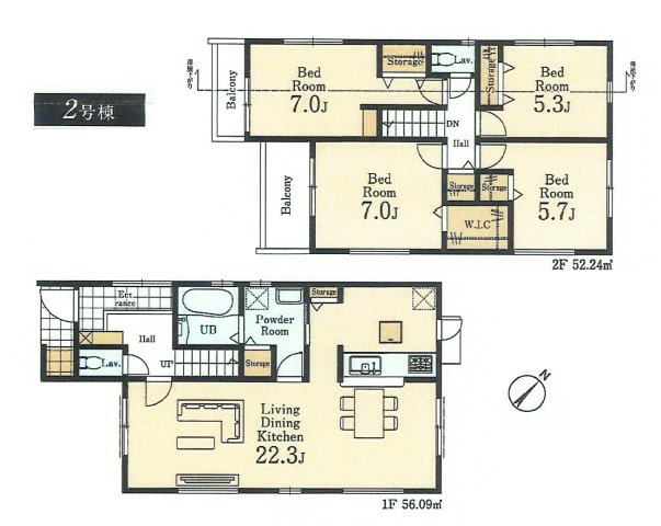 福生市福生　新築戸建全3棟