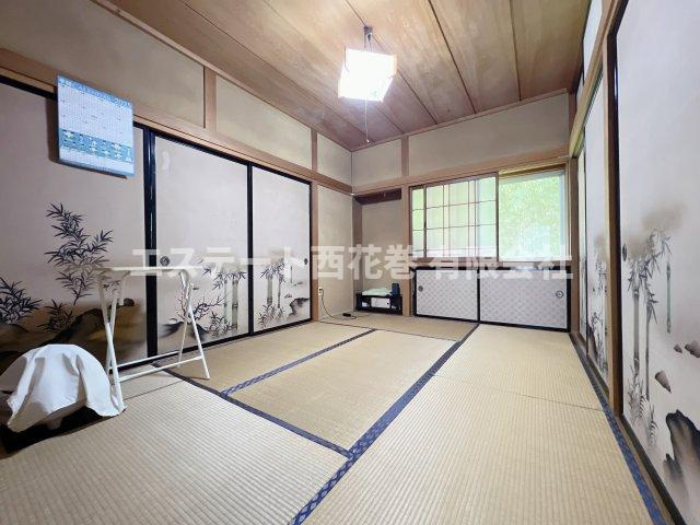 花巻市狼沢第4地割　土地建物の和室