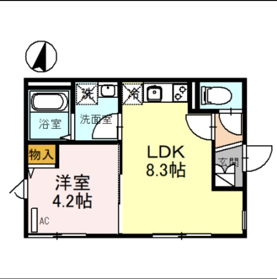 ゼフィルスの間取り