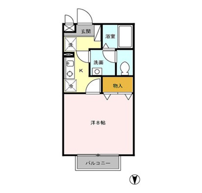 【間取り】 | ヴィルヌーブ