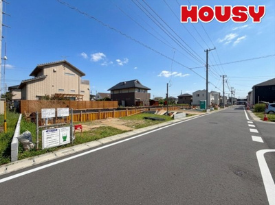 【前面道路含む現地写真】 | 土合本町１丁目４号棟 | 即日のご見学も可能です。お気軽に0476-37-3888までお問合せ下さい。