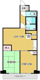 【間取り】 | パスコグランドマンション青梅