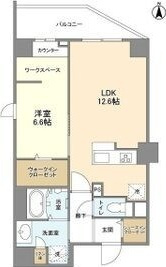 Elysion天王寺の間取り