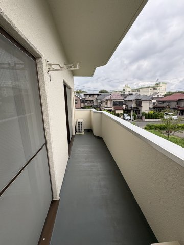 スカイレジデンスⅡのバルコニー