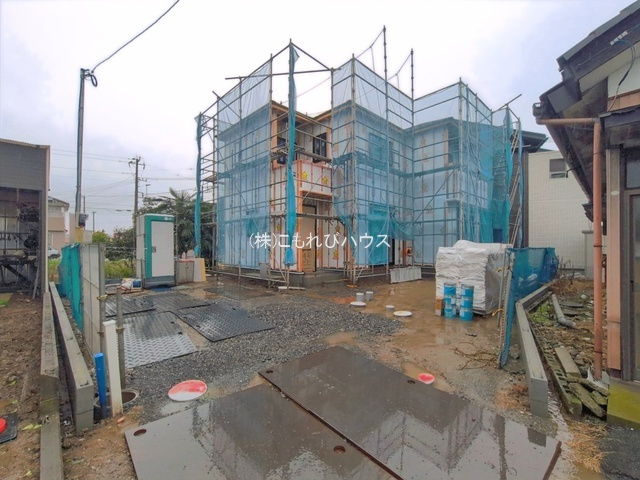 鴻巣市原馬室　新築一戸建て　1区画　01の前面道路含む現地写真|撮影：'26/07/17
