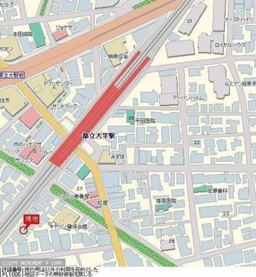 【地図】 | ステーションプラザロアール目黒都立大学