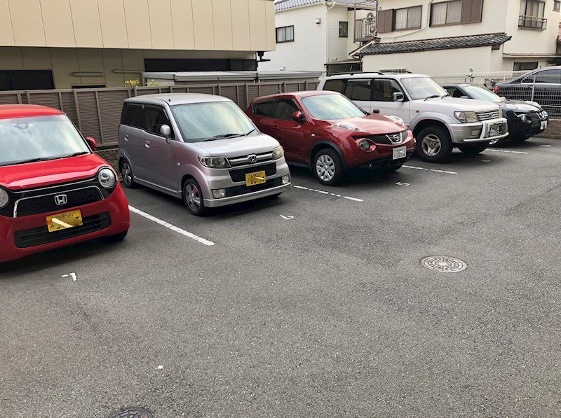 シグナスの駐車場