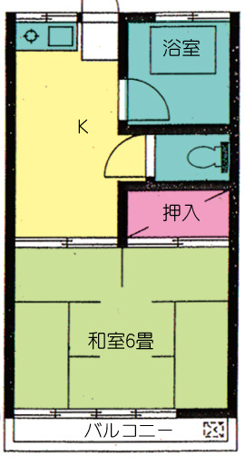 杉並区西荻南１丁目のアパートの間取り