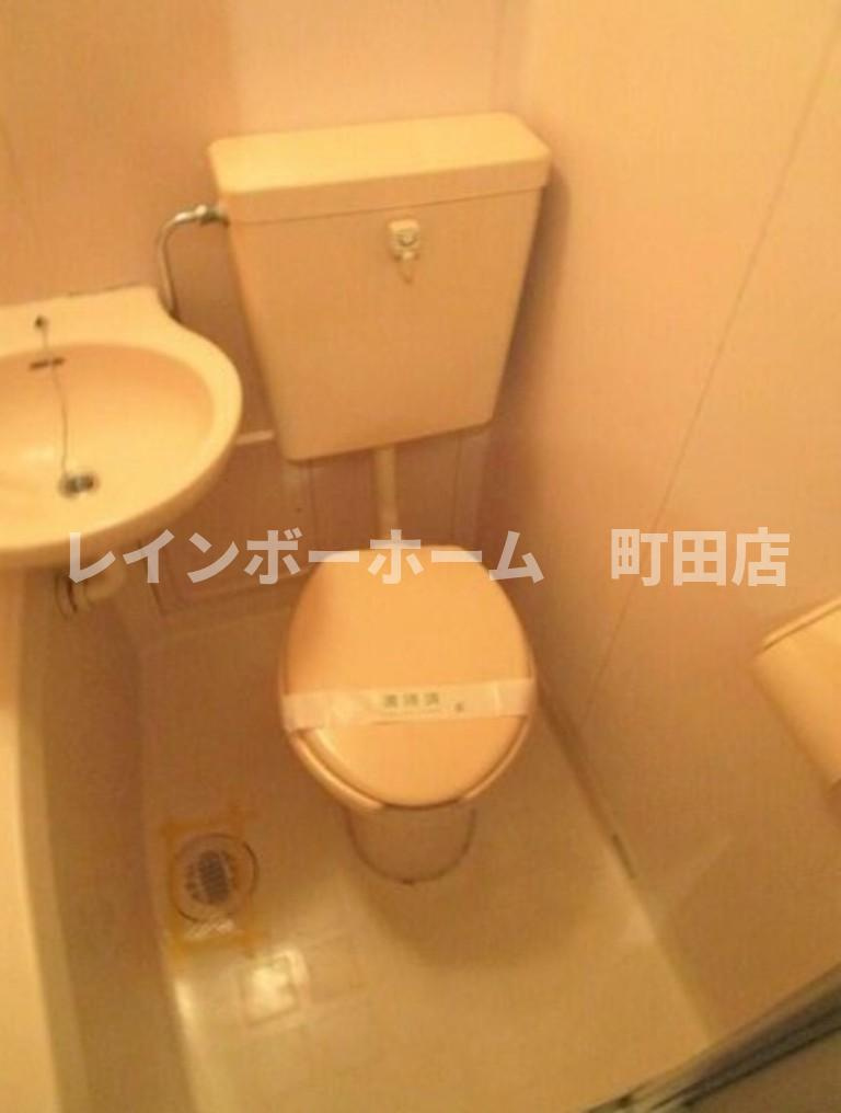 アンセム相模台初期費用分割あと払いサービス利用可能物件のトイレ