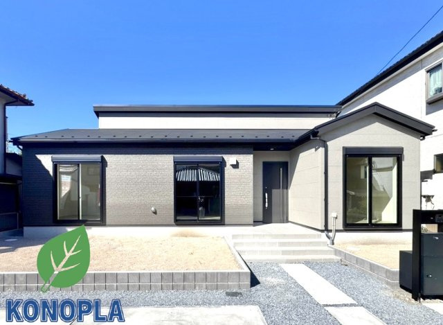 【新築戸建】前橋市下石倉町01期 の外観|■外観｜永く住むほどに愛着を深める、味わい豊かなデザインのオウチです♪まずはご見学ください♪