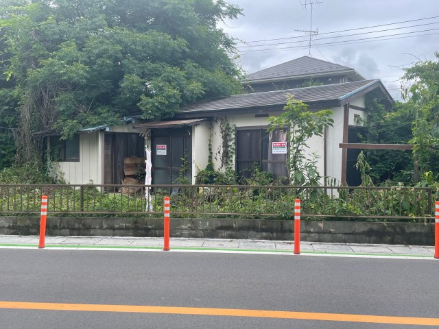 堤根平屋借家の外観