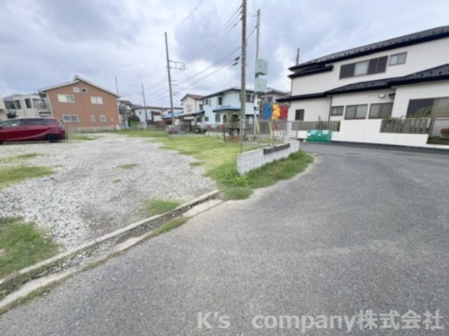 茅ヶ崎市みずき1丁目　建築条件なし　売地　区画2の前面道路含む現地写真|前面道路の様子です◇
