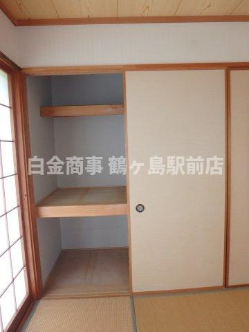 坂戸市中小坂中古戸建の収納