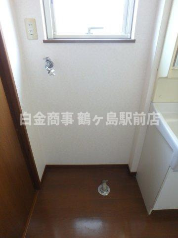 坂戸市中小坂中古戸建のランドリースペース