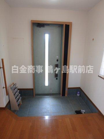 坂戸市中小坂中古戸建の玄関