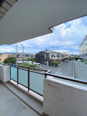 【展望】 | 　パープルソシア | 室内からの眺望です
※実際のお部屋の写真です