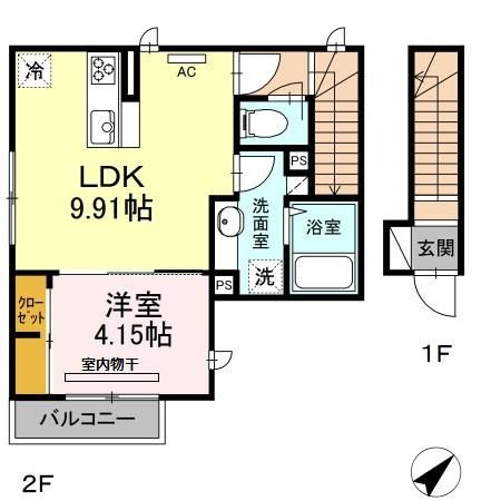 ルネス押上の間取り