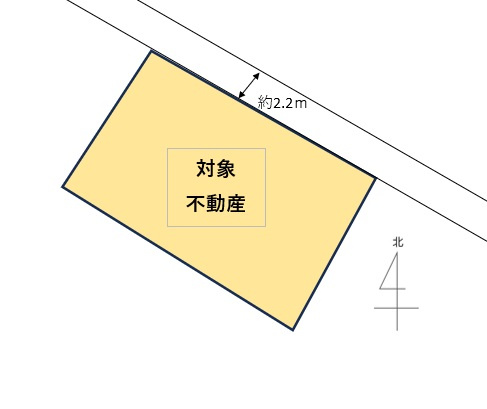 仁保2丁目の土地図