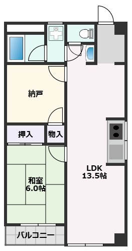 【間取り】 | 第二阿井マンション