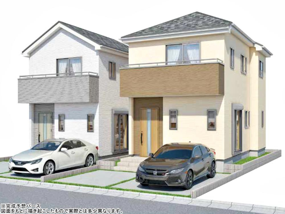 【Heartfull Town】小平上水南町２丁目の完成予想図|住宅性能表示制度において6項目で最高等級を取得♪