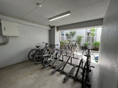 【その他共用部分】 | ヴェローナ多摩川 | 駐輪場