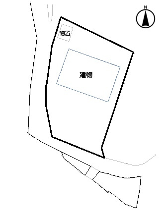 【区画図】 | 富士市比奈　中古戸建て　平屋建て