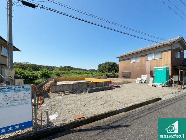 小野市垂井町　第5期　新築一戸建ての外観|現在の進捗状況です！順調に作業進行中、完成が待ち遠しいです！詳細の間取り等、お気軽にお問い合わせください！