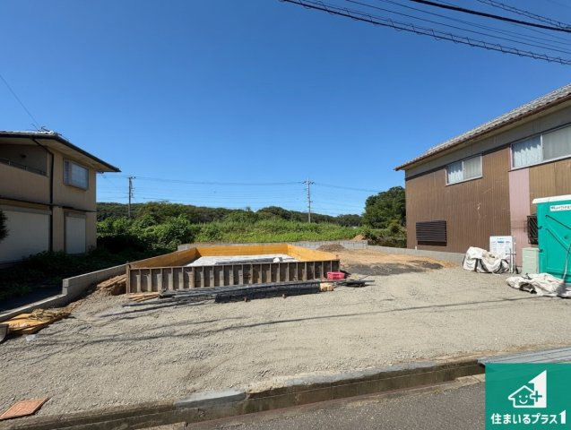 小野市垂井町　第5期　新築一戸建ての外観|現在の進捗状況です！順調に作業進行中、完成が待ち遠しいです！詳細の間取り等、お気軽にお問い合わせください！