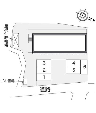 レオパレス東菜畑Ⅱの駐車場