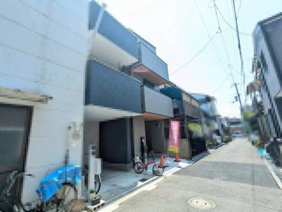 【前面道路含む現地写真】 | 香ヶ丘町１丁　新築一戸建 | 浅香山小学校まで徒歩７分