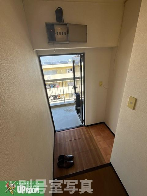 大平コーポラスⅠの玄関