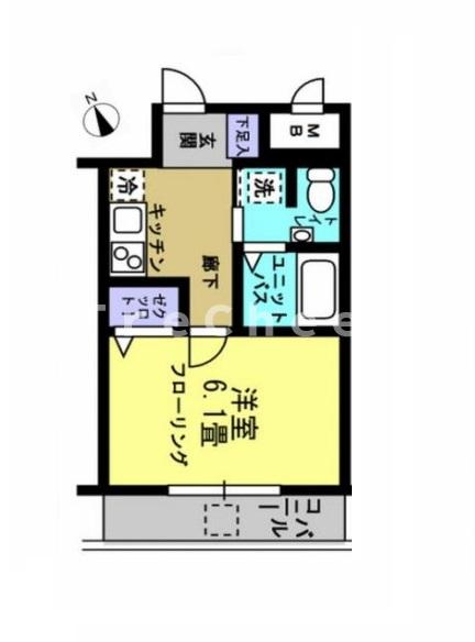 ステージファースト池袋の間取り