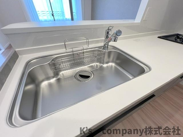 茅ヶ崎市十間坂3丁目　グレイス湘南茅ヶ崎のキッチン|耐久性に優れたステンレス素材のシンク◇