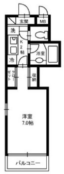 船橋市海神２丁目のアパートの間取り