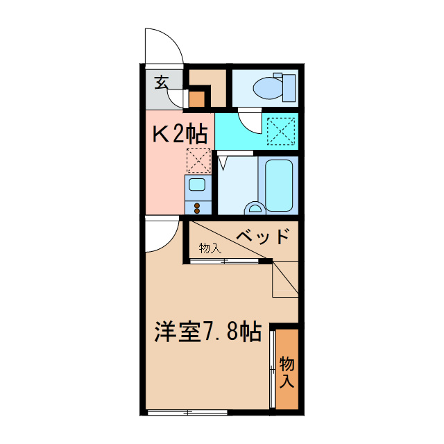 プランドール６.２の間取り