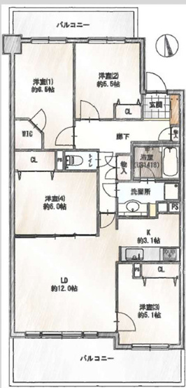 【間取り】 | レクセルガーデン茅ヶ崎