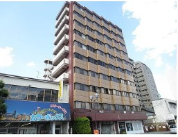 甲府市中央　一棟マンションの外観