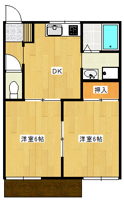 グリーンヴィラの間取り