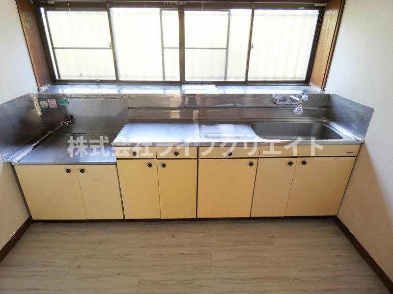 三沢2丁目平屋のキッチン