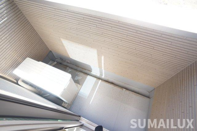 熊本市中央区琴平本町のアパートのバルコニー