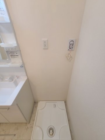 アプリコット住崎町の洗面所|室内洗濯機置場